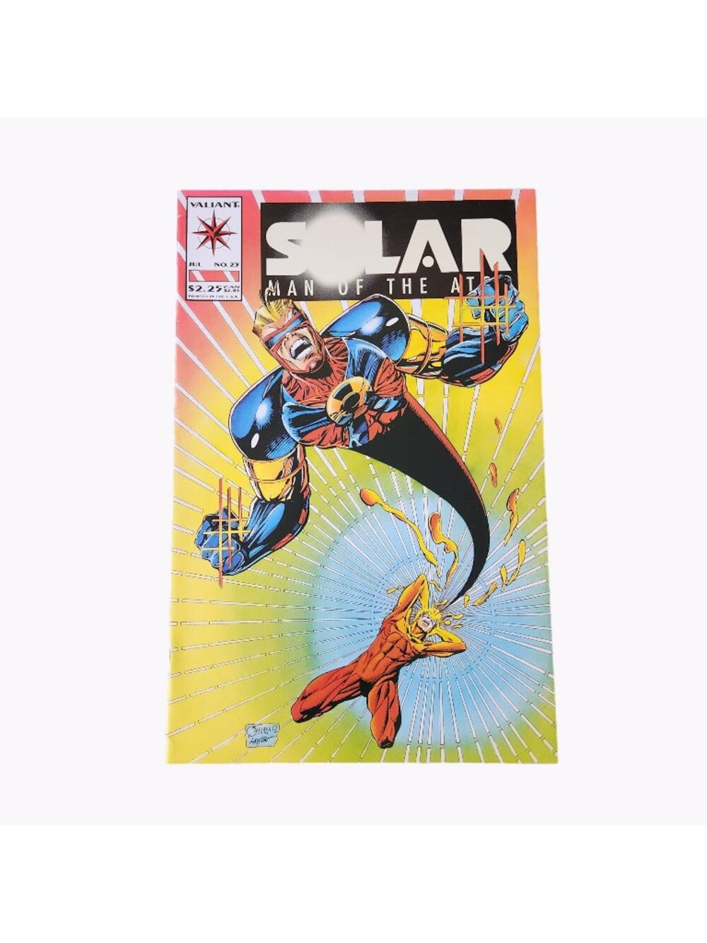 Valiant Solar Man Of The Atom #23 1993 Comic Book Collector Bagged Boarded